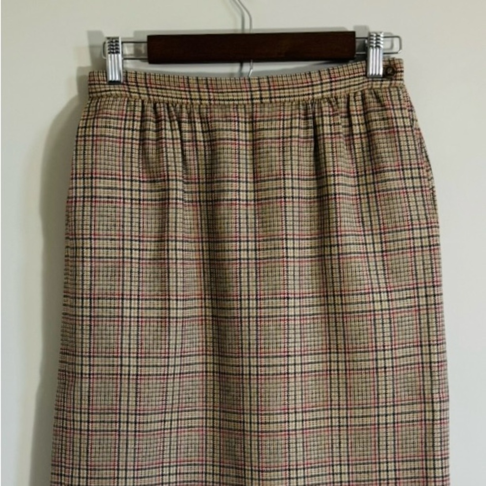 Pendleton Vintage Lined Wool Skirt Size 8P